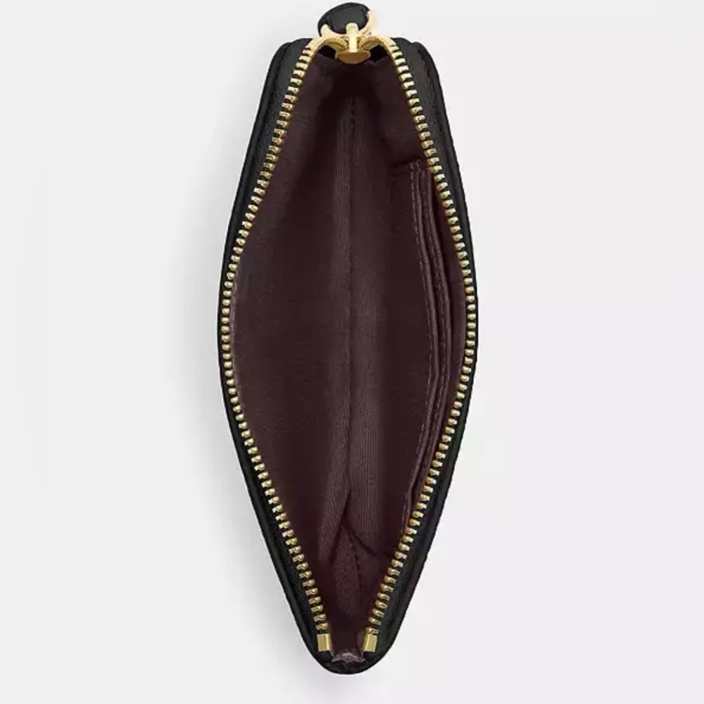 Coach Corner Zip Wristlet - Picture 3 of 4